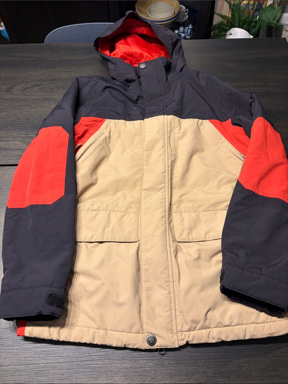 Burton DRYRIDE The White Collection Snowboard Ski Jacket - Size S